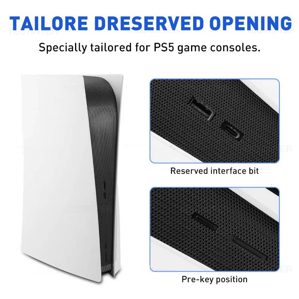 Filtre anti-poussière pour PS5 Disc et Digital Edition