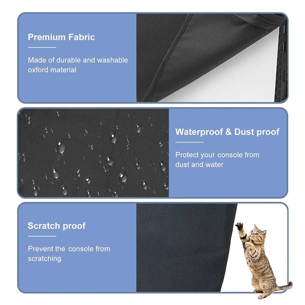 Dustproof Cover for PS5 Slim (Vertical and Horizontal Position)