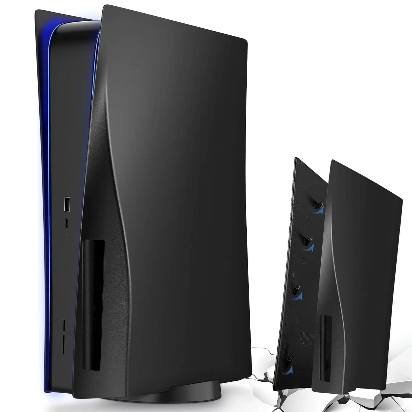 Coque rigide de remplacement pour console PS5 Disque