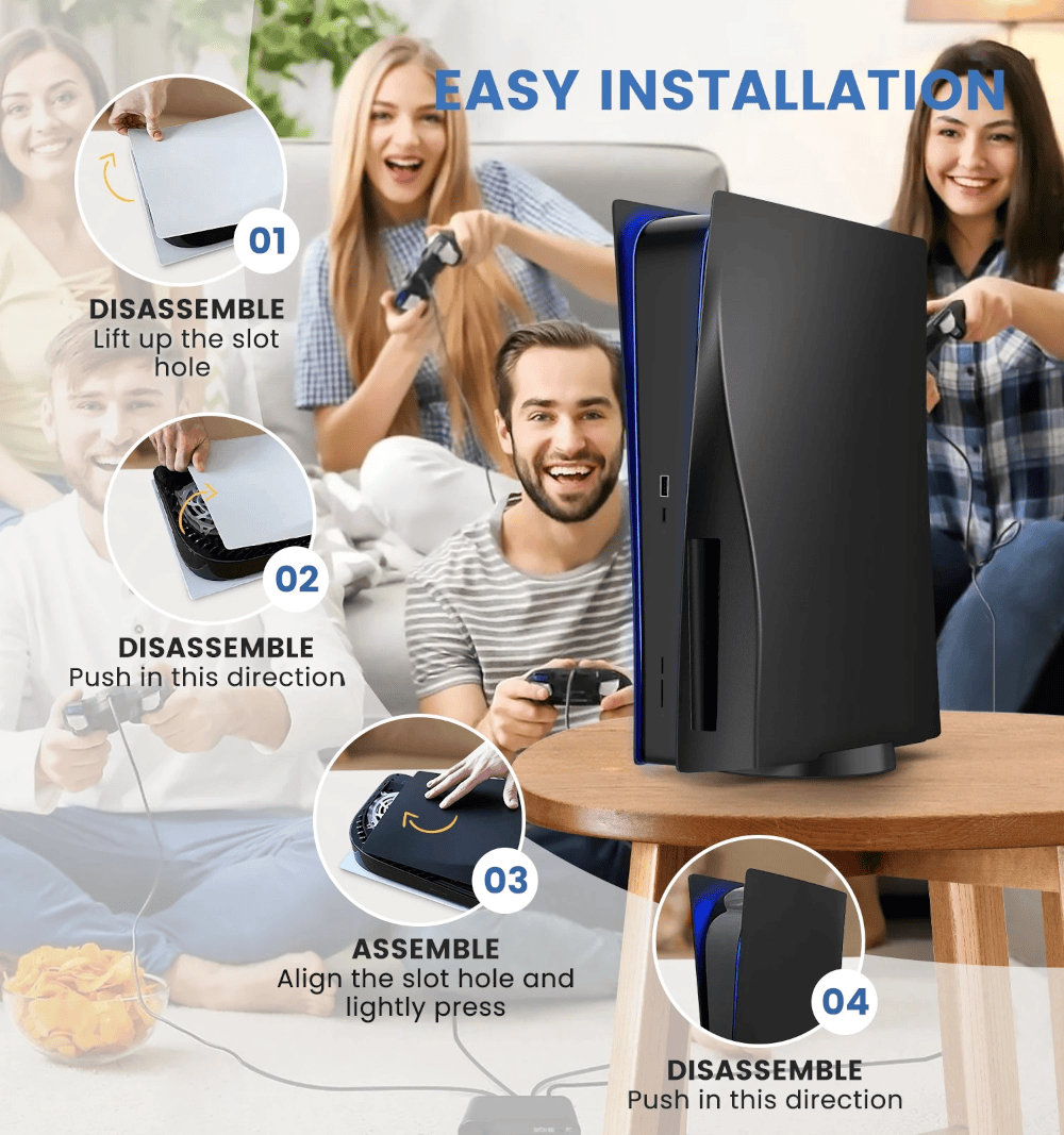 Coque personnalisée pour PS5 Digital Edition