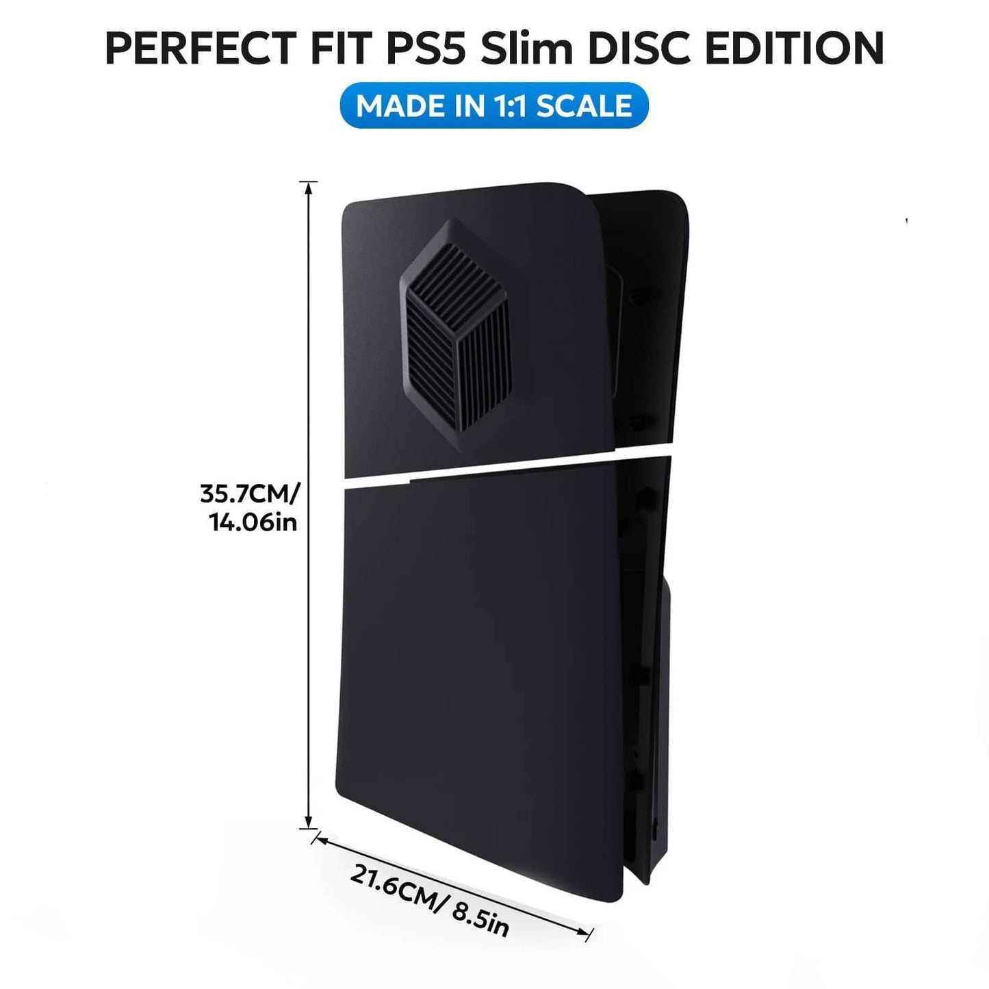 ABS Replacement Shell for PS5 Slim Disc Edition