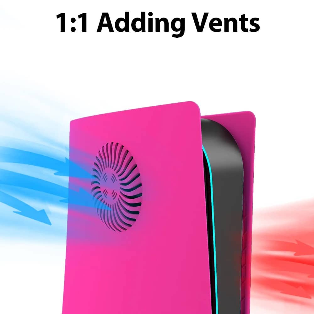 Coque frontale de remplacement pour PS5 Disc Edition