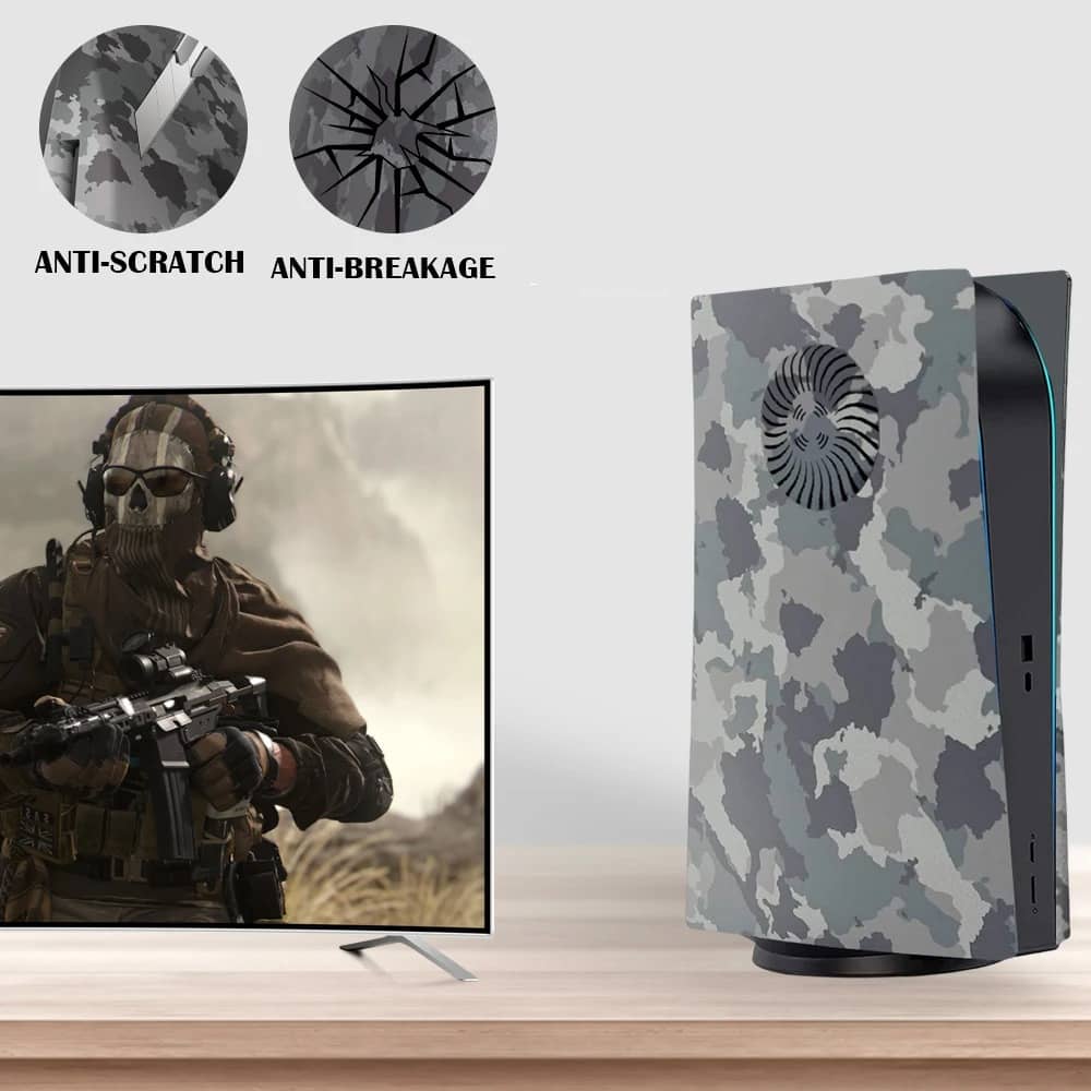 Coque frontale de remplacement pour PS5 Disc Edition