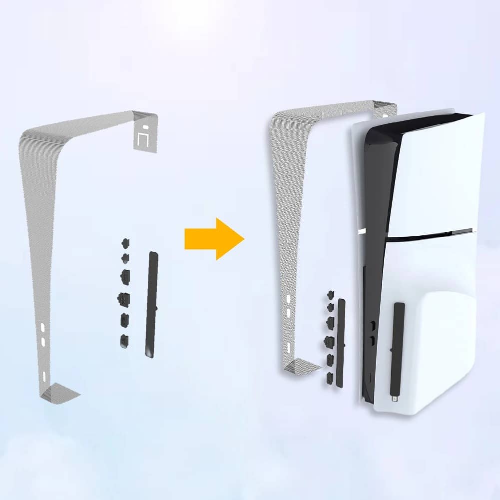 Kit anti-poussière 8 en 1 pour PS5 Slim (Disc & Digital Edition)