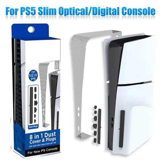 8-in-1 Dustproof Kit for PS5 Slim (Disc & Digital Edition)