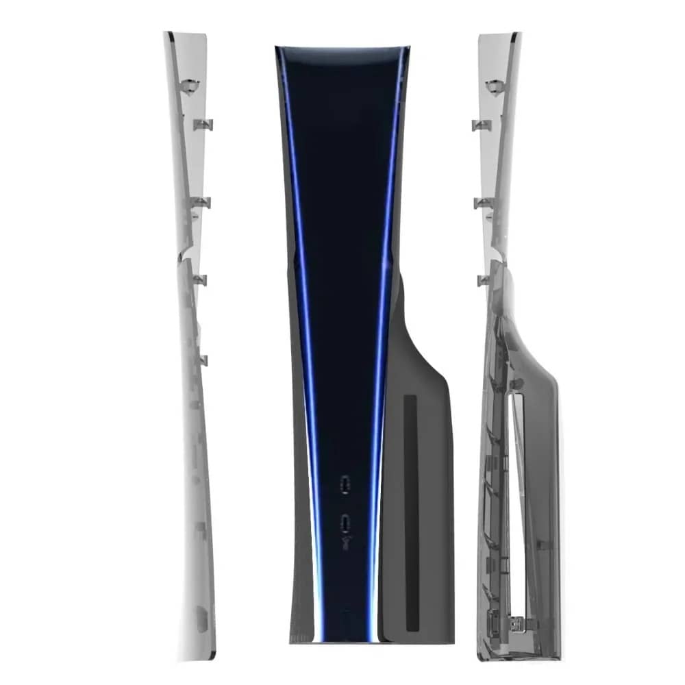 Coque transparente personnalisée pour PS5 Slim Disc Edition